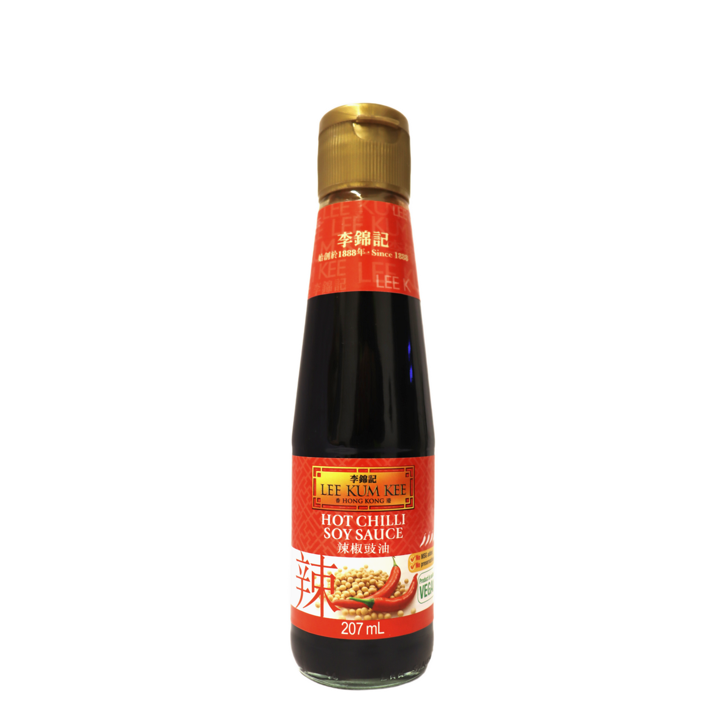 LKK HOT CHILLI SOY SAUCE 李锦记辣椒豉油