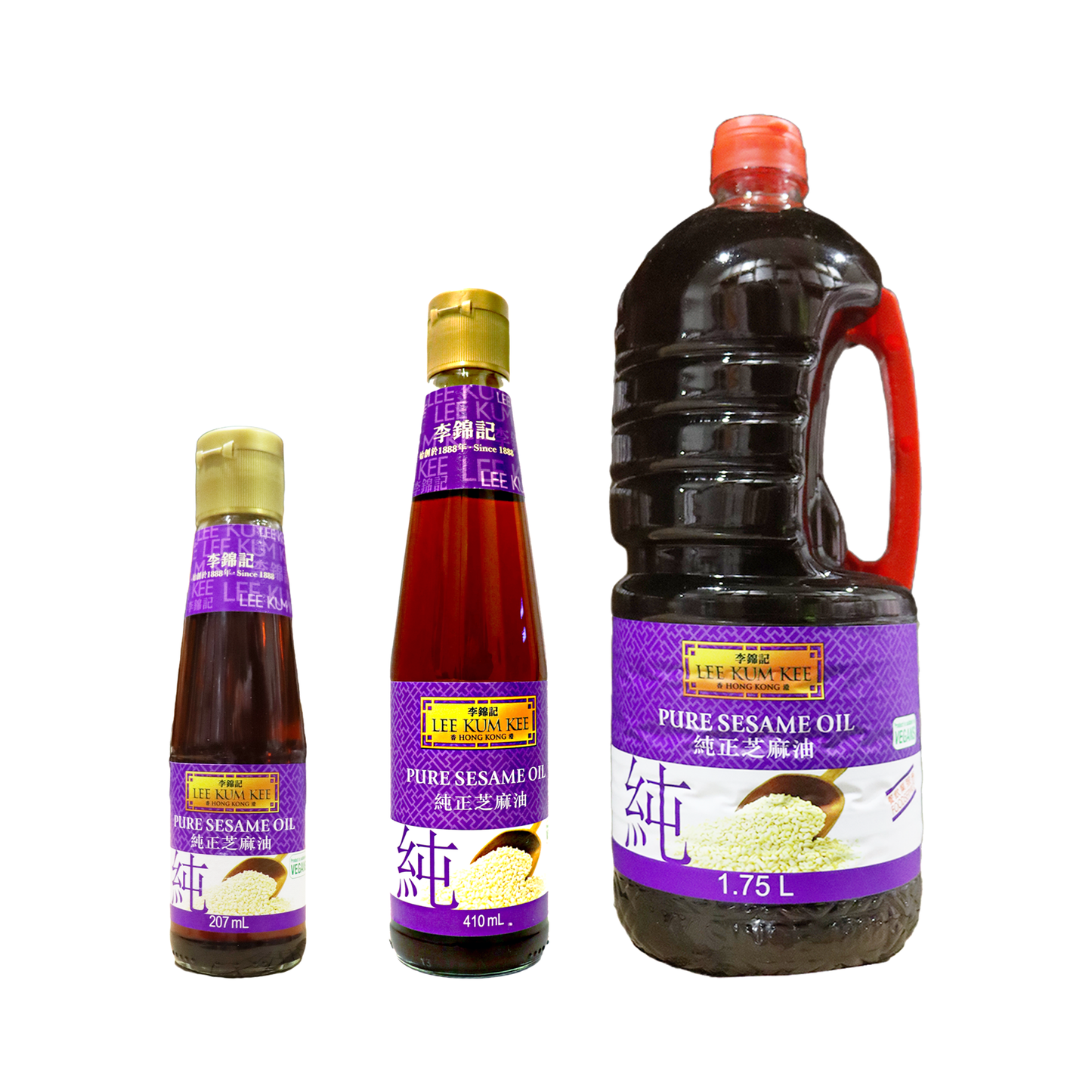 LKK PURE SESAME OIL 李锦记纯正芝麻油