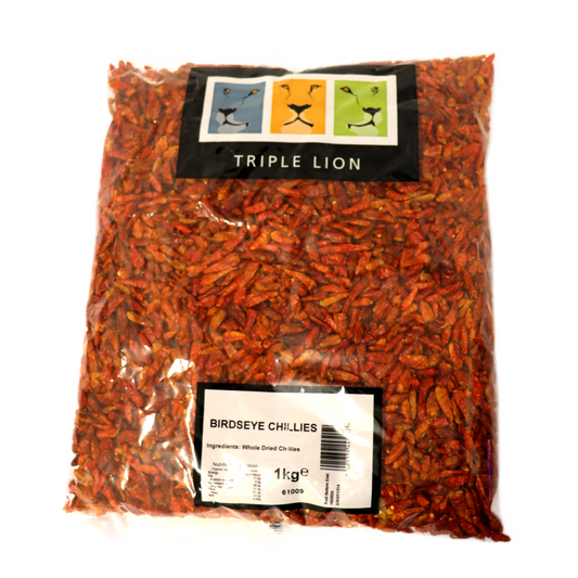 DRIED BIRDSEYE CHILLI 辣椒干