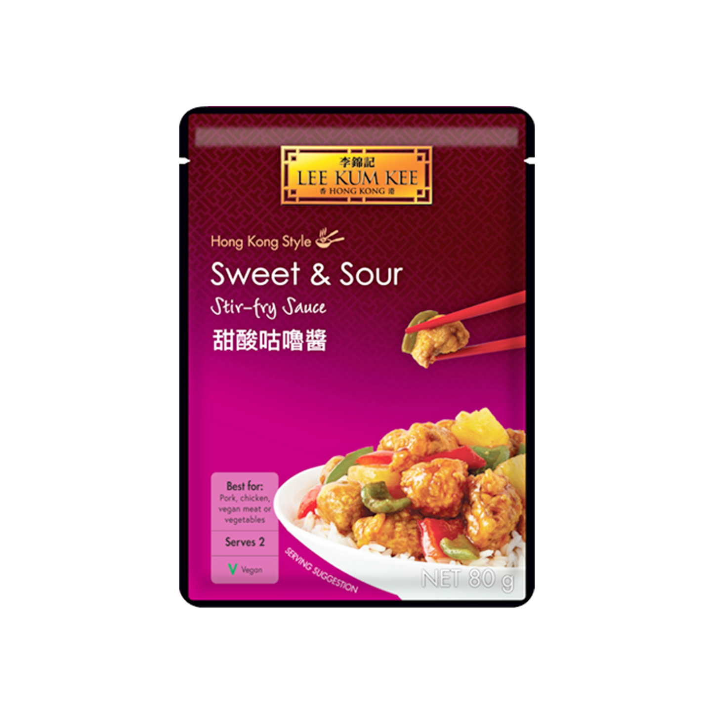 LKK SWEET & SOUR STIR-FRY SAUCE 李锦记甜酸咕噜酱