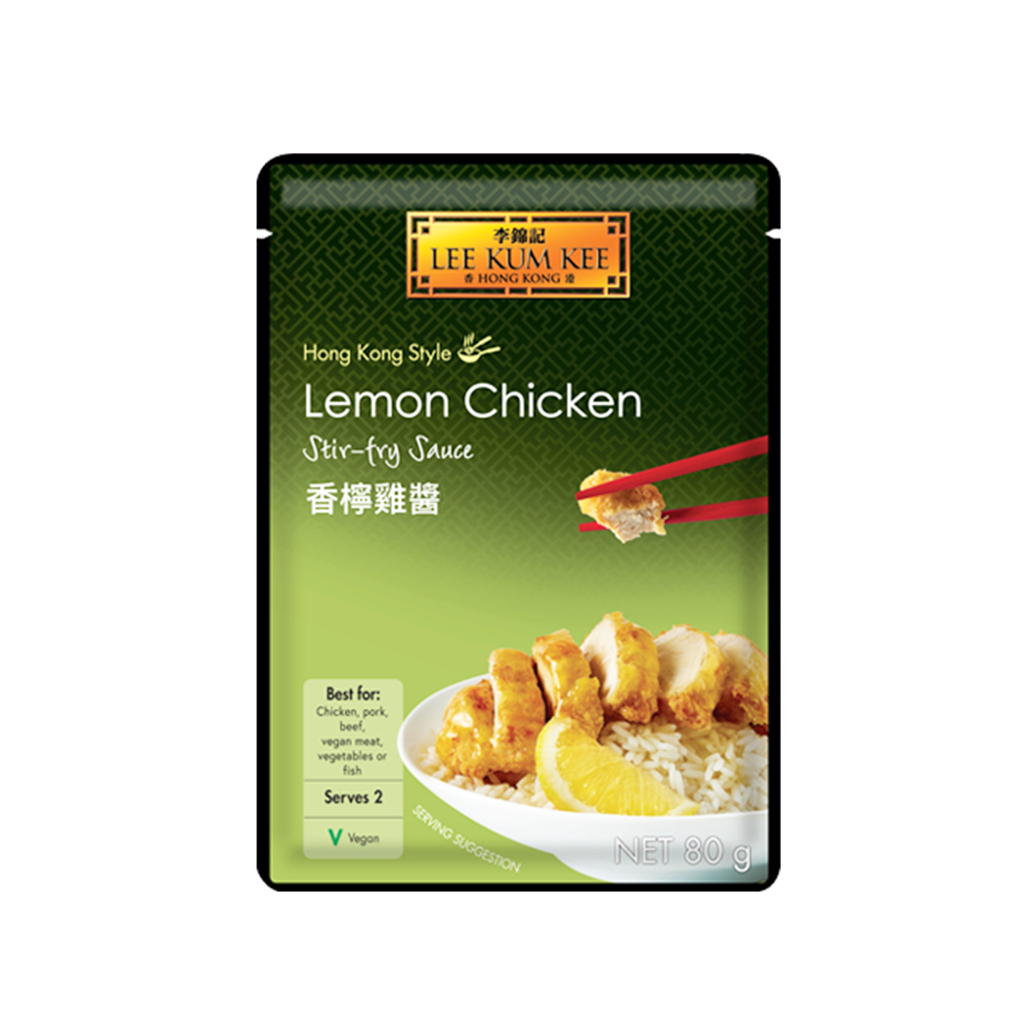 LKK LEMON CHICKEN STIR-FRY SAUCE 李锦记香柠鸡酱