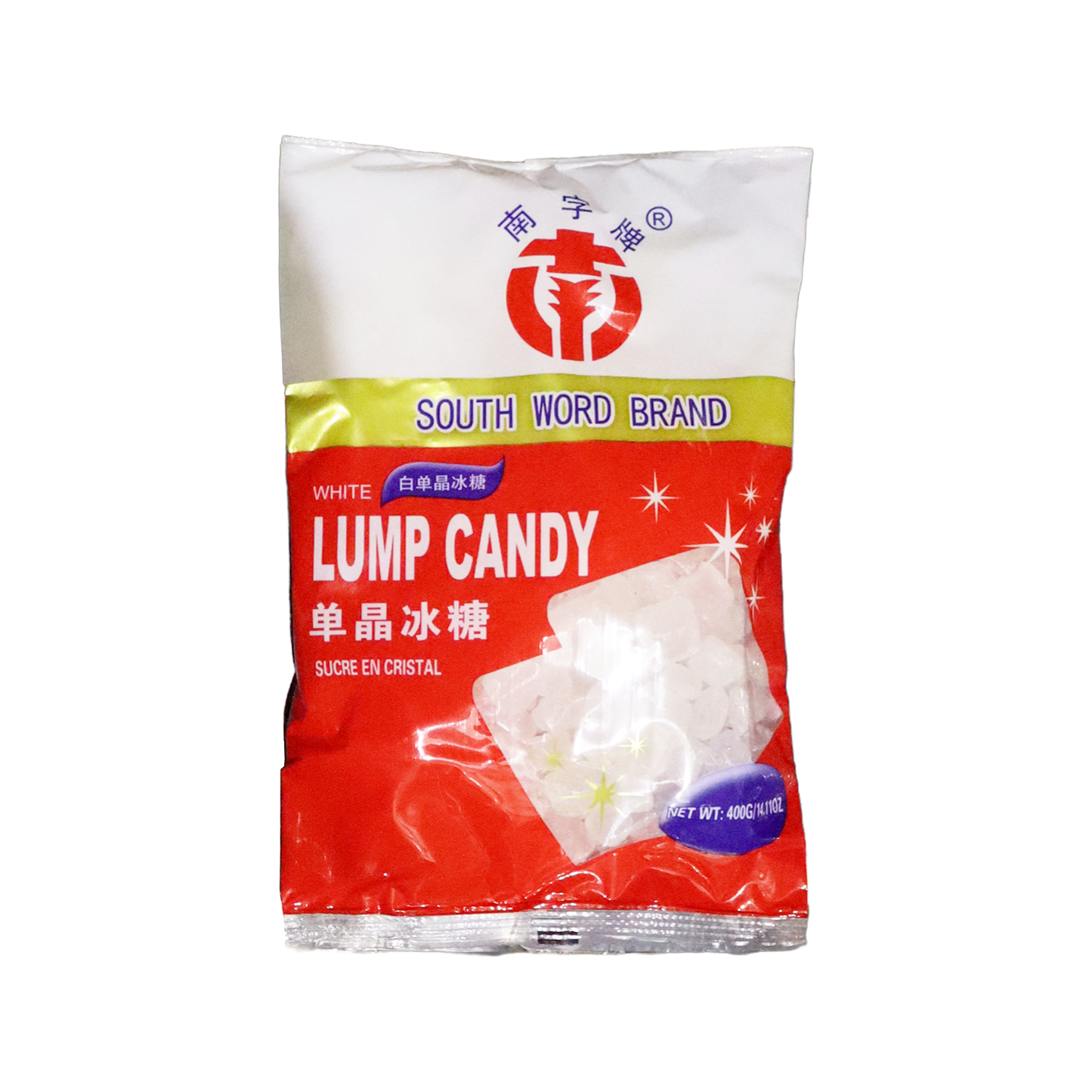 Nanz Lump Candy -White 南字牌白单晶冰糖