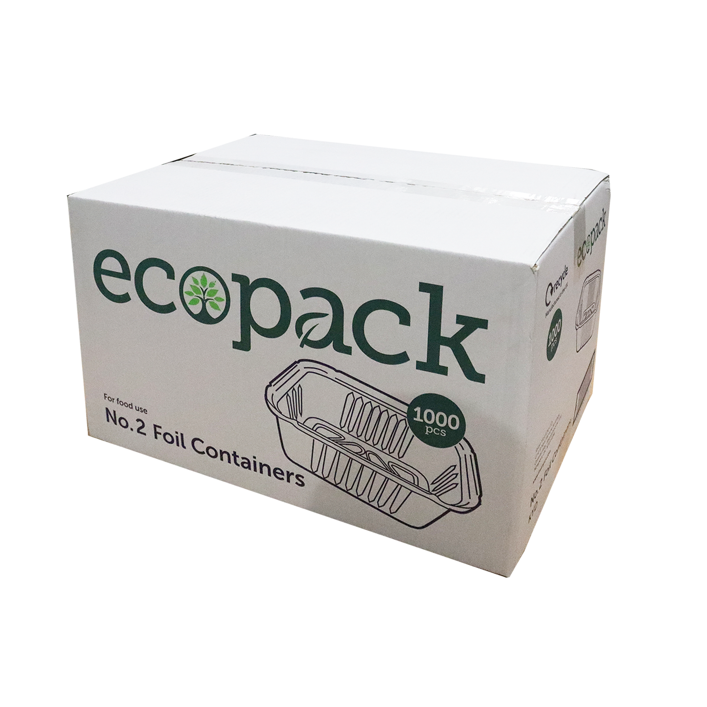 ECOPACK No2 FOIL CONTAINER 锡盒