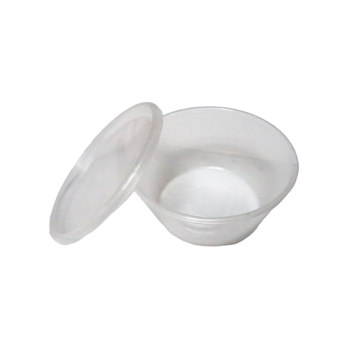 PINK APPLE  8oz CONT+LID 塑料碗/盒带盖（圆）